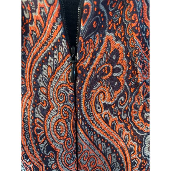 BODEN Limited Edition Cap Sleeve Heavy Brocade Top - Picture 5 of 9